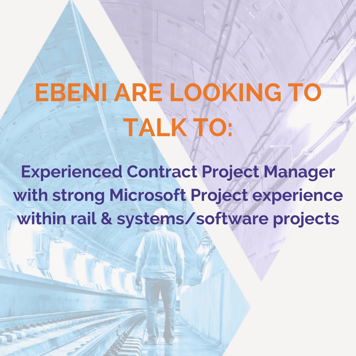 contact_ebeni's tweet photo. Are you an experienced Contract Project Manager with strong Microsoft Project experience within rail &amp; systems/software projects? 

Contact andrew@electusrecruitment.co.uk

#ProjectManagers #RailProjectManager #Software #Systems https://t.co/6iO0l6ATb5