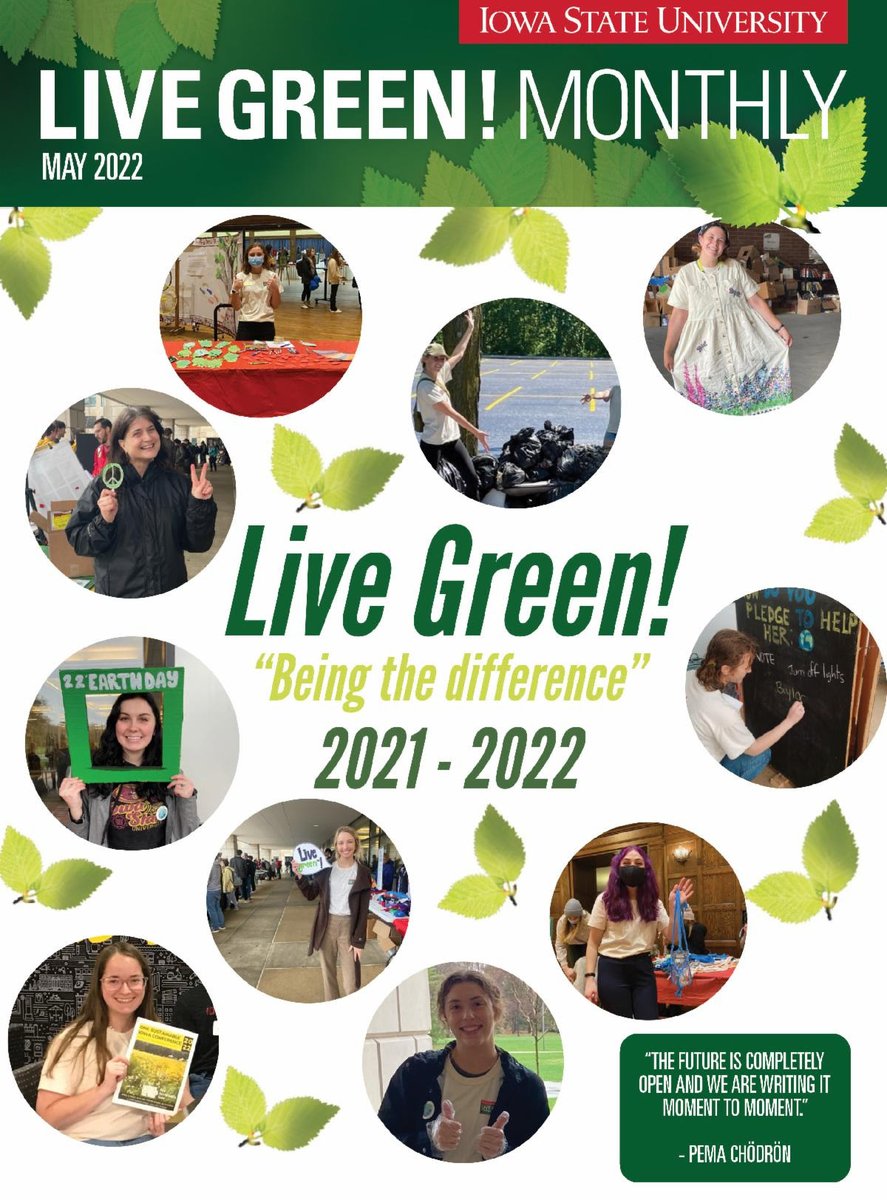 ISU Live Green! tweet media
