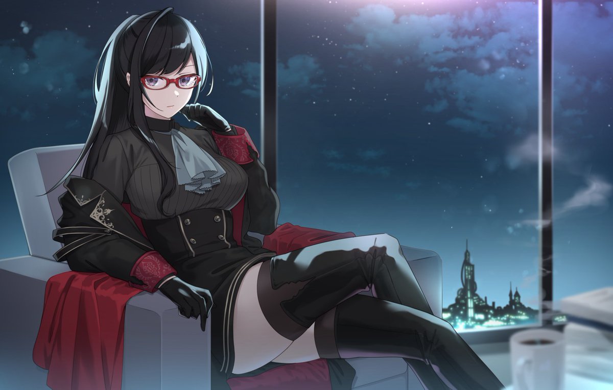 "Good evening. Why are you still awake at this hour?"