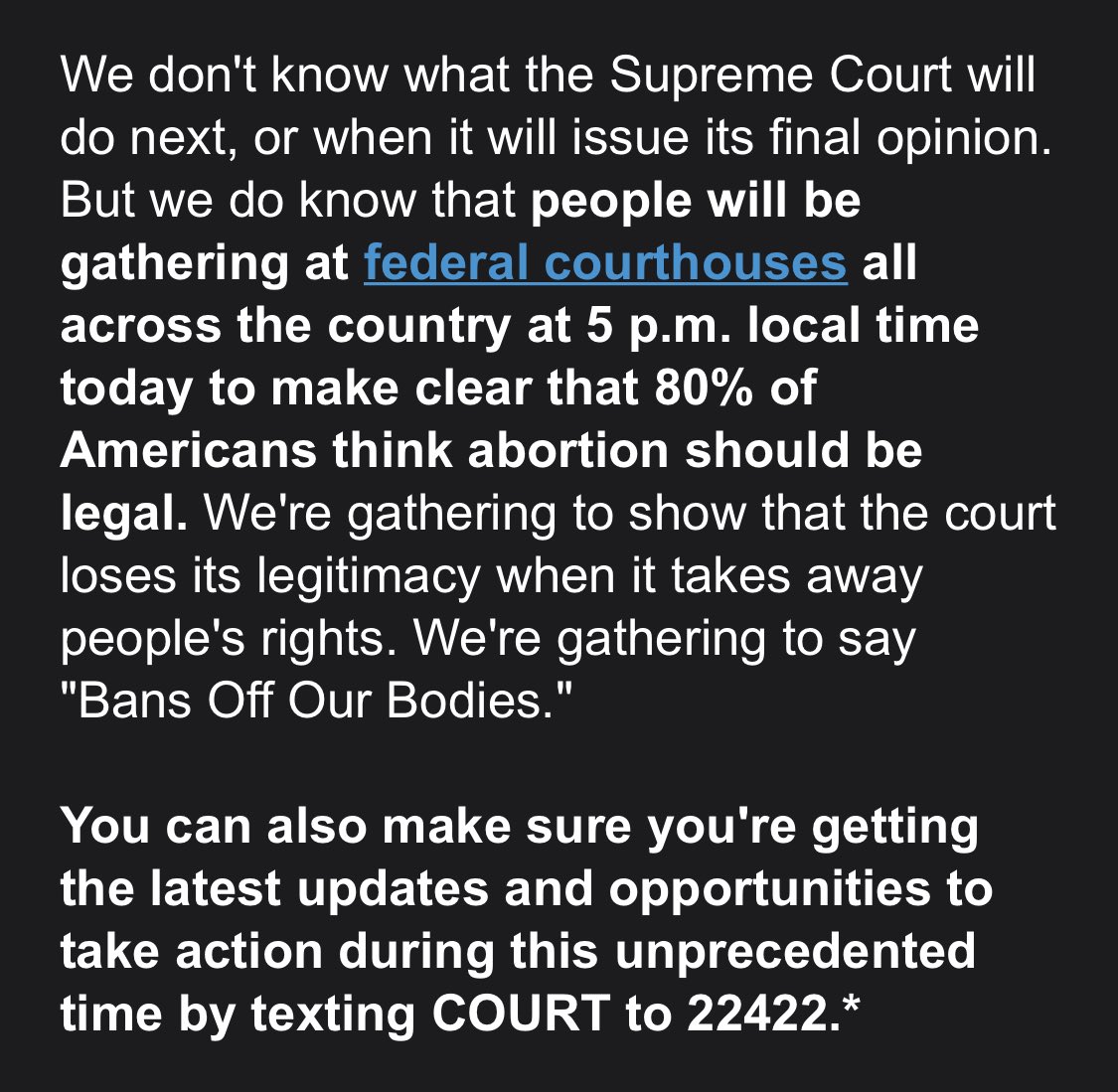 ForwardAlaska49's tweet image. 5 pm tonight. Federal courthouse in ANC, FBX, or JNU. In black.