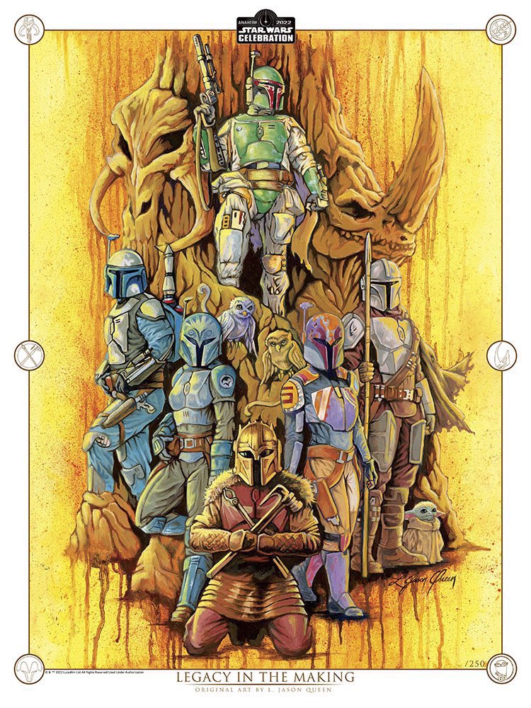 The new Mandalorian poster for Star Wars Celebration proves what we all already knew.

Grogu IS a Mandalorian