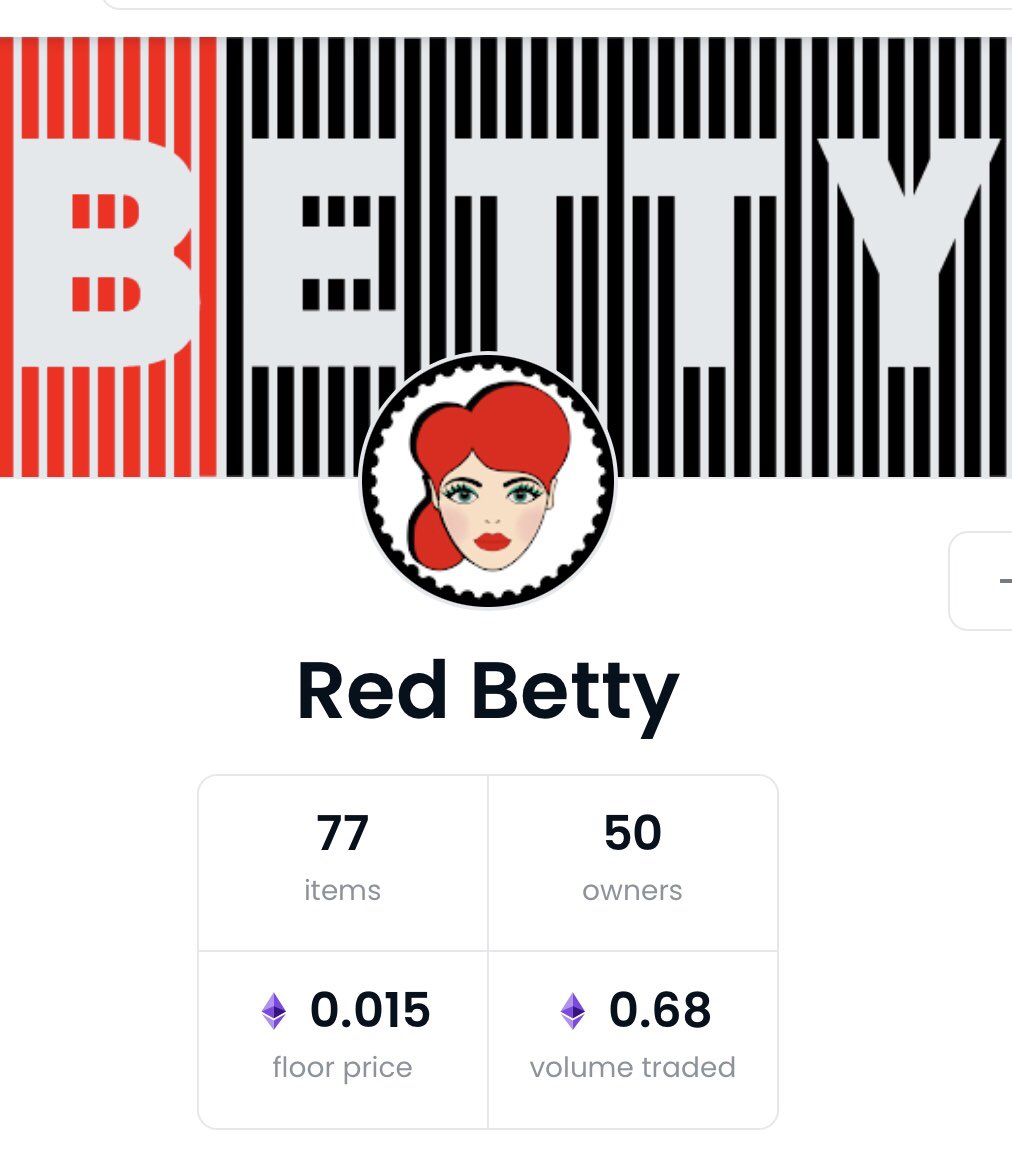 lovecarolineart's tweet photo. #RedBetty
#DancerLoverSpy 💃 💋 🕵️♀️
@opensea @0xPolygon #nogasfees
.
🤩 Only 6 #RedBettyNFTs remaining from stage 2 🤩
.
❤️ 78 #nfts SOLD (including 1 NFT edition of 10) ❤️
👇🔻👇🔻👇🔻👇🔻👇🔻👇
⭐️https://t.co/OT7qQFYBY3 ⭐️
.
#nftcollectors #nftsales #opnseasales #PolygonNFT https://t.co/pbVMVv2gyy
