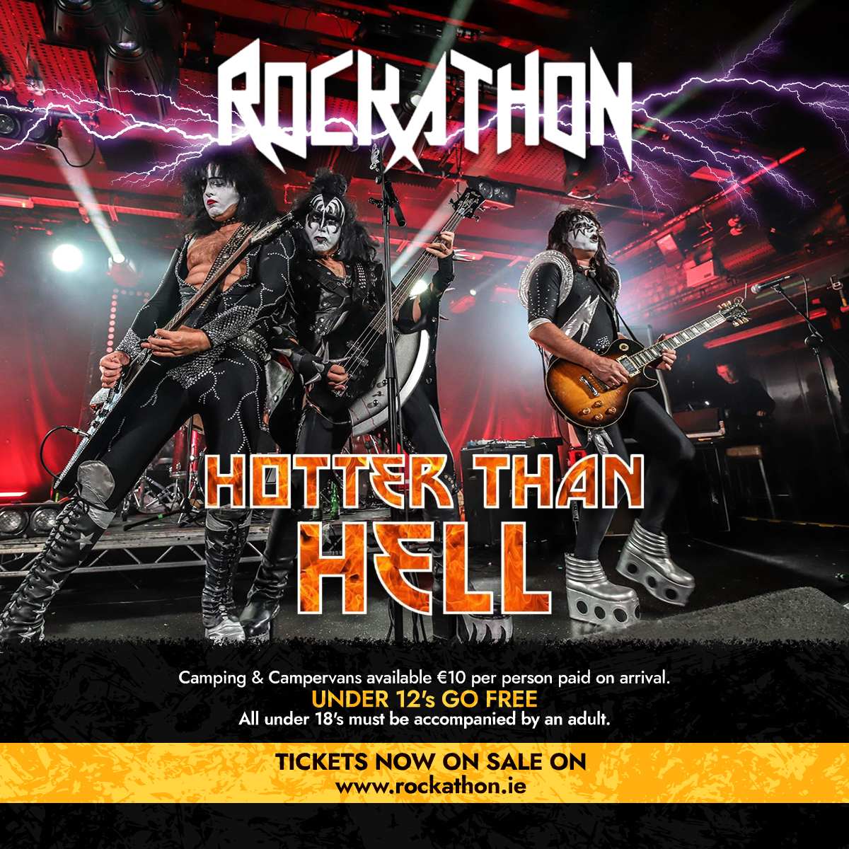 “You Wanted The Best” so Rockathon delivered. Hotter Than Hell are back and these guys are a “War machine” 🔥

So if you “Love It Loud” then “Lick It up” and get your ass to Rockathon where you can “Rock And Roll All Nite Long”🔥🎸⚡️🤘🏼

#Rockathon2022