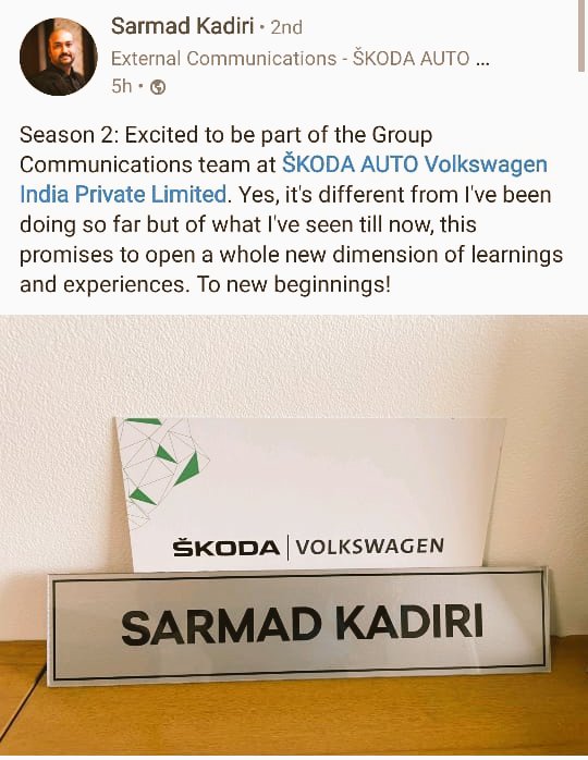 MEDIAINSIGHT1's tweet photo. #Congratulations @sarmadkadiri 

#MediaInsight #MediaMovement https://t.co/GdiBvNb5KD
