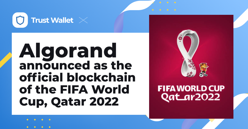 TrustWallet's tweet photo. Who's winning the world cup this year..? ⚽️
#Algorand #FIFA22 https://t.co/3gmG1z4TM0