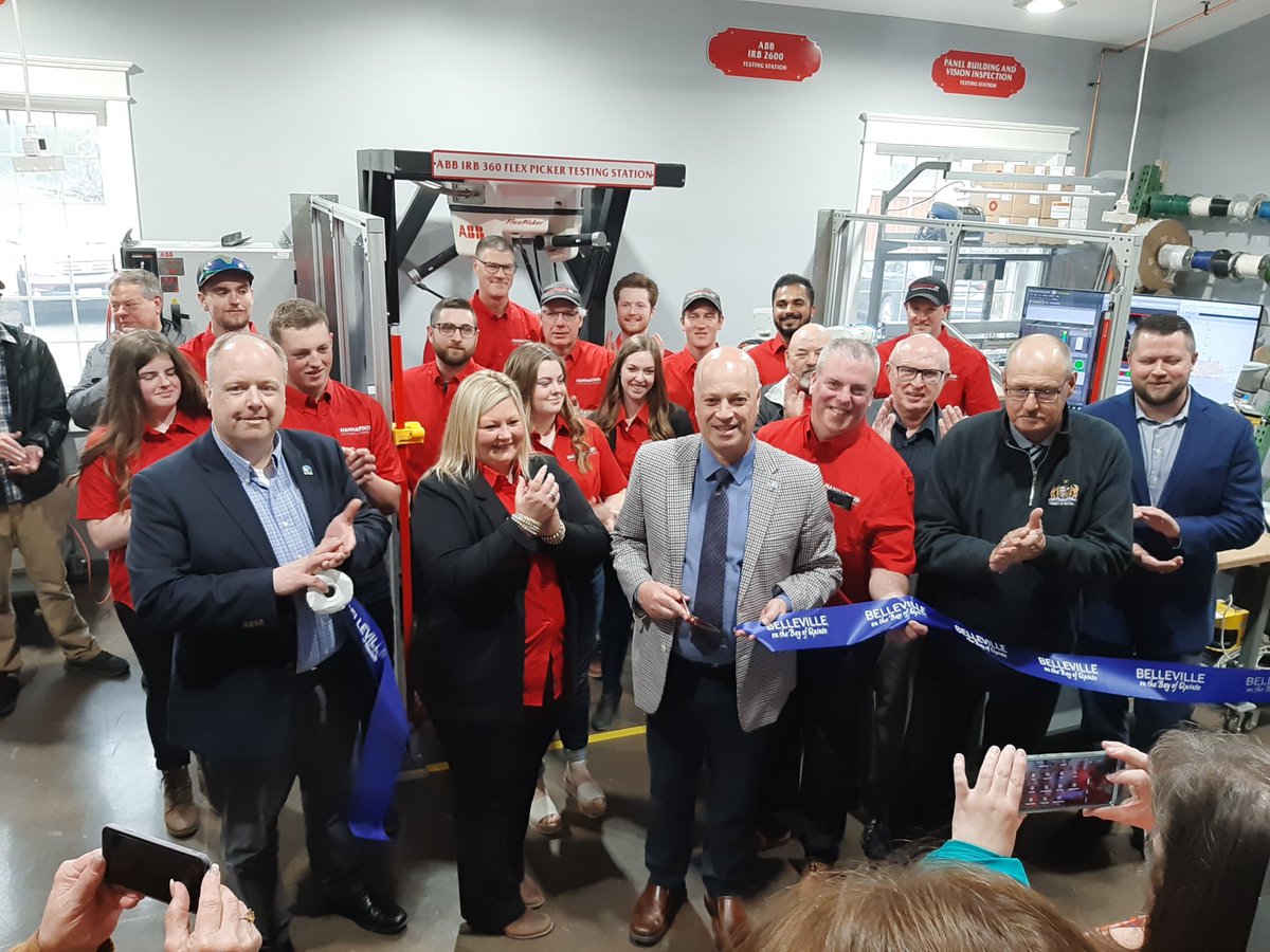 One of the oldest buildings in Cannifton is home to some of the newest technology in the manufacturing sector.  Hannafin Automation &amp; Industrial Controls celebrated their official ribbon cutting.  Go to bit.ly/3F8GwCA for the story, video and photos from the event.