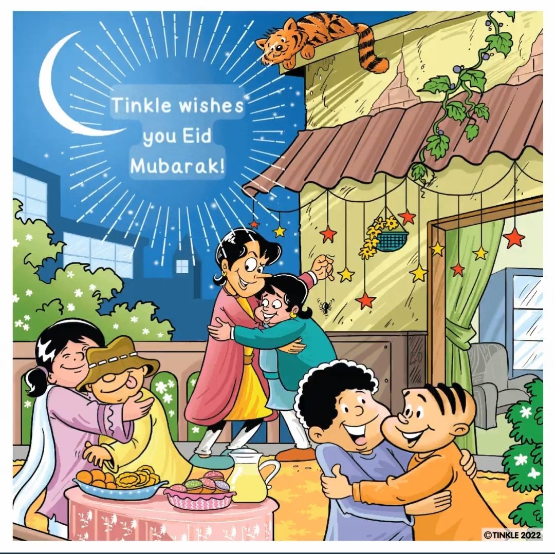 I hope everyone had a fantastic Eid! I tried looking for the moon as well, but it was really sunny in the morning.

#eidmubarak #Eid2022 #EidUlFitr #celebration #festival #india