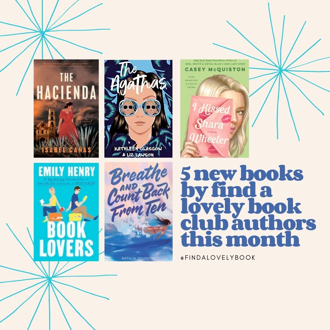 I was looking for #books to add to my #TBR this month and I couldn't help but notice so many were by  #findalovelybookclub authors! So here are five new #books to add to your #TBRlist this month!
@casey_mcquiston @LzLwsn @kathglasgow @NataliaSylv @isabelcanas_ & #EmilyHenry