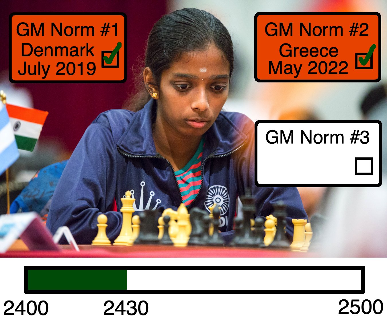 Vaishali Achieves GM Title 