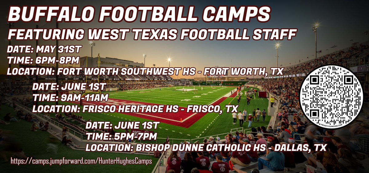 CoachLGibson's tweet photo. We need to see you in the place! 
Come camp with us! https://t.co/oNoDCtmV3R