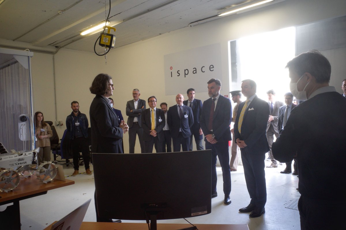 On Monday, 2 May, for the celebration of its fifth anniversary, ispace Europe SA, had the great honour of welcoming HRH the Hereditary Grand Duke Guillaume to the Paul Wurth InCub premises.