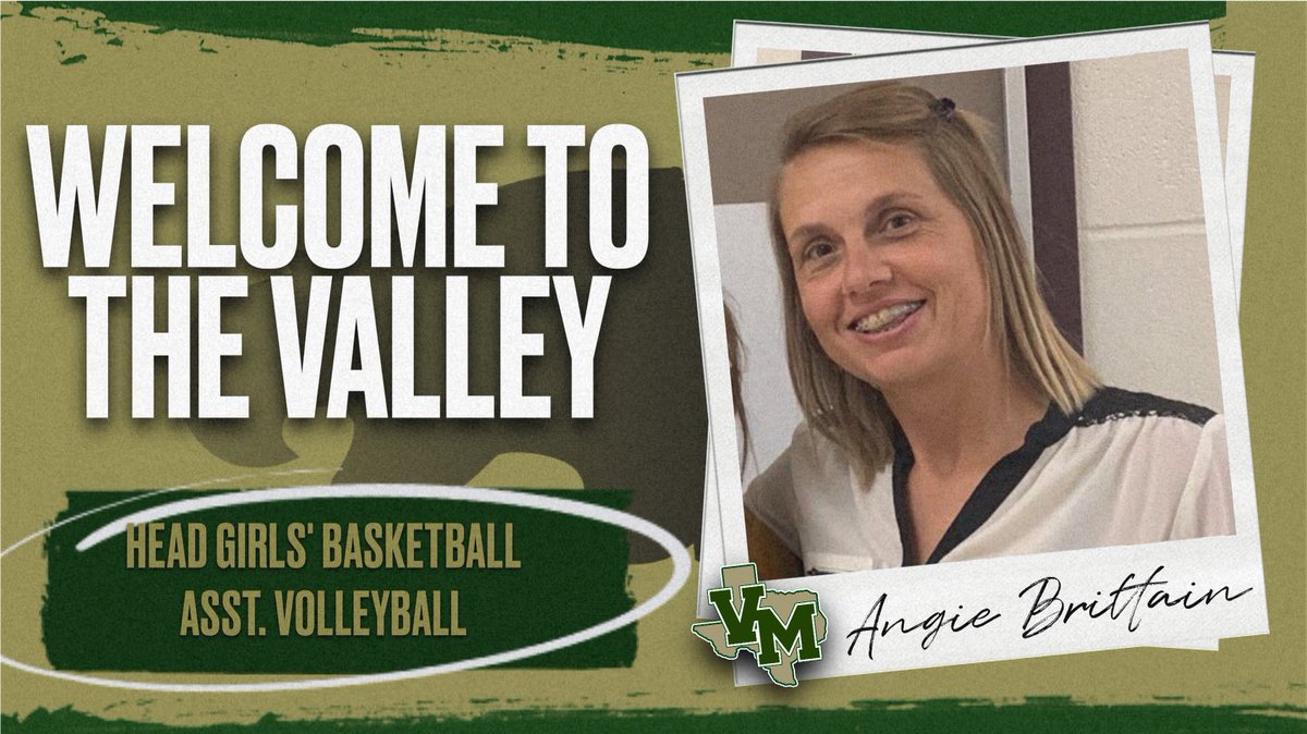 VM_Athletics's tweet photo. Join us in welcoming Angie Brittain to The Valley for the 2022-2023 school year! He comes to Valley Mills from Seguin HS. Welcome to the 🦅 Family, Coach Angie Brittain! @ang_brittain35 #TheValley #ESEP https://t.co/LObTJd9ciH