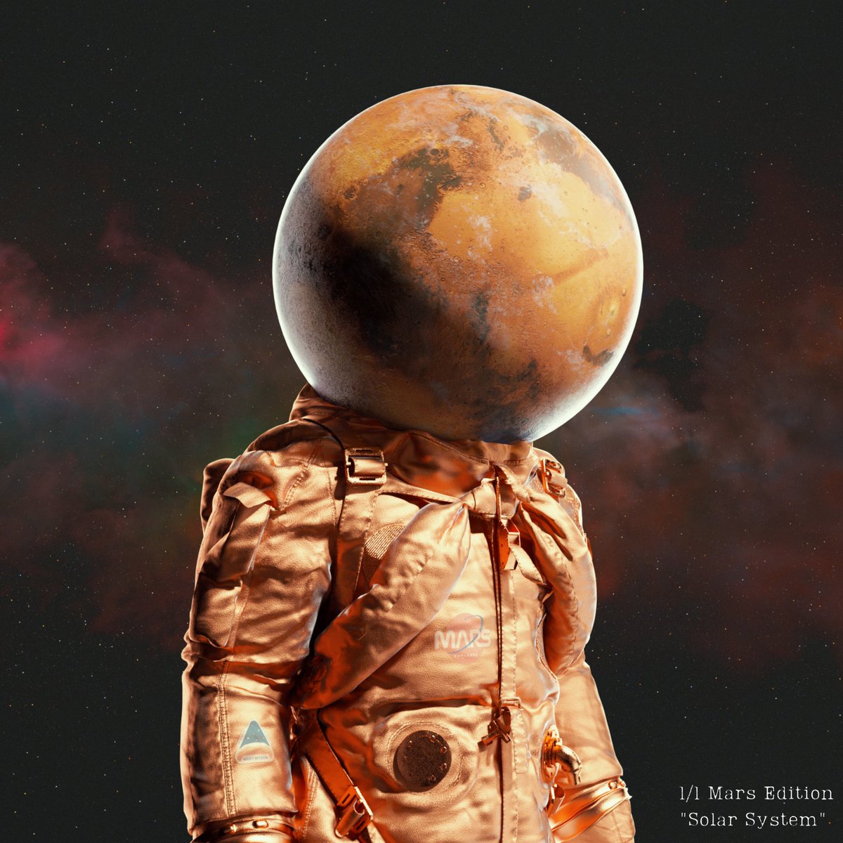 Introducing 1/1 MARSWALKER from « Solar System » capsule collection which will be randomly dispatched in the supply 👀

✅ 5 WL spots to win on this tweet, just RT and invite 5 friends