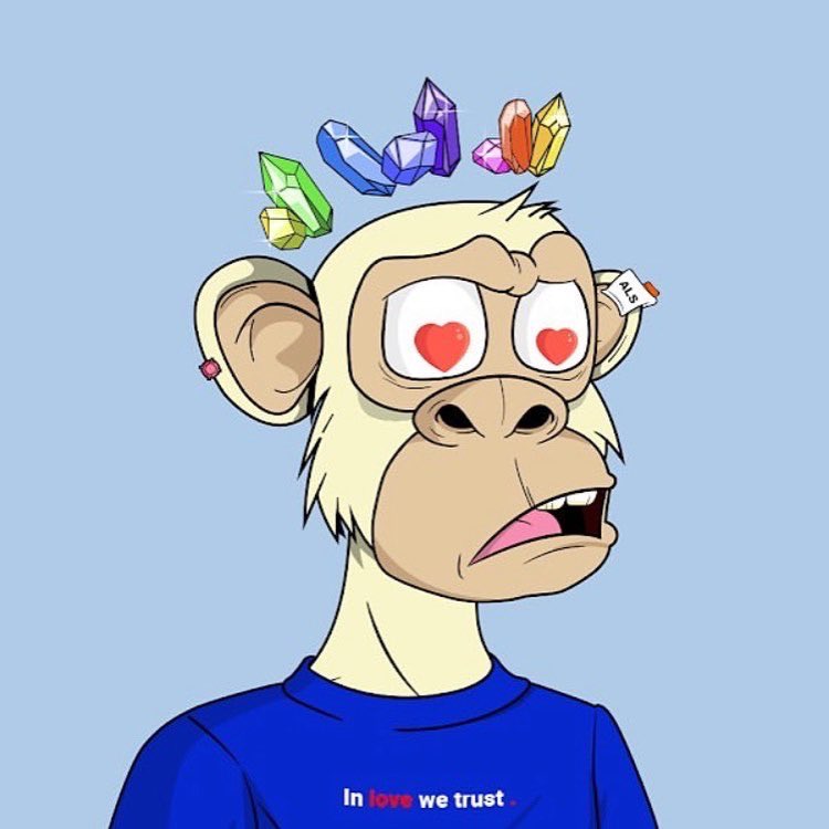 gamenftmak's tweet photo. Ape Love Society is a collection of 10K NFTs.
The project want to raise money to fund meals for those facing food insecurity and products for those facing hygienic poverty.
Floor Price: 0.01 ETH
You can MINT NOW on OpenSea!
#NFT #NFTs https://t.co/MteSsWLx3W