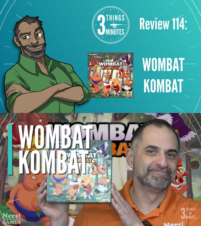 NersiGames's tweet photo. Should you check out Wombat Kombat from @NeoTroyGames? Check out the review at Check out the review at https://t.co/eE8n6LbiSW and find out! and find out!
#boardgames #boardgame #bgg #boardgamegeek #tabletopgames #gaymer #nersigames by https://t.co/ic9IqrB6FK