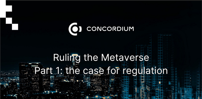 Concordium's tweet photo. #Dubai Virtual Assets Regulatory Authority becomes world's first regulator to make its debut in the #metaverse! 🇦🇪

🗞 Read the news here: https://t.co/HzYFRUFOha

Make sure you check out #Concordium's 'Ruling the Metaverse' series on our Medium for more: https://t.co/zwKA1i0VlB https://t.co/r5b1EvGFJ3
