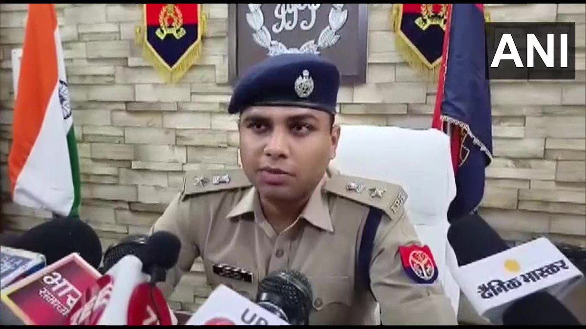 ANINewsUP's tweet photo. Uttar Pradesh | A minor has alleged being raped by four boys on April 22. When she was brought to the police station, the SHO raped her as well. Case has been registered against six accused including SHO. One accused caught, SHO suspended: Nikhil Pathak, SP, Lalitpur (2.05) https://t.co/ZkySIlI2nT