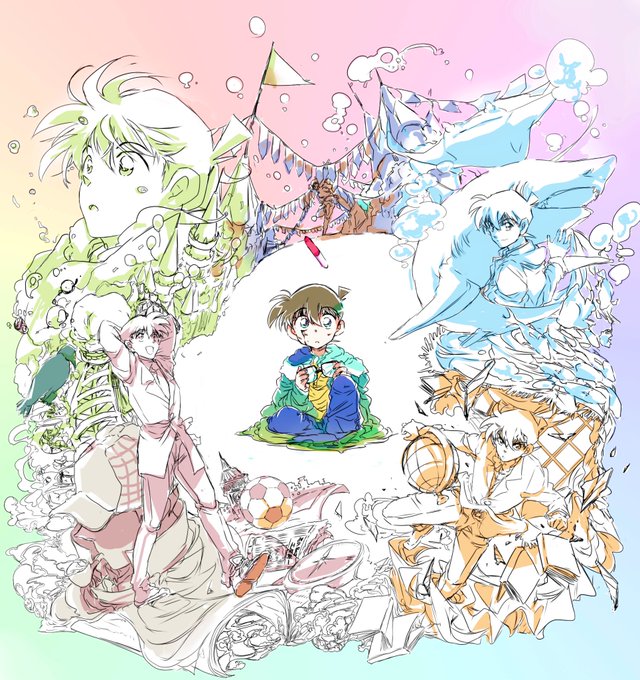 工藤新一誕生祭22 のtwitterイラスト作品 人気順