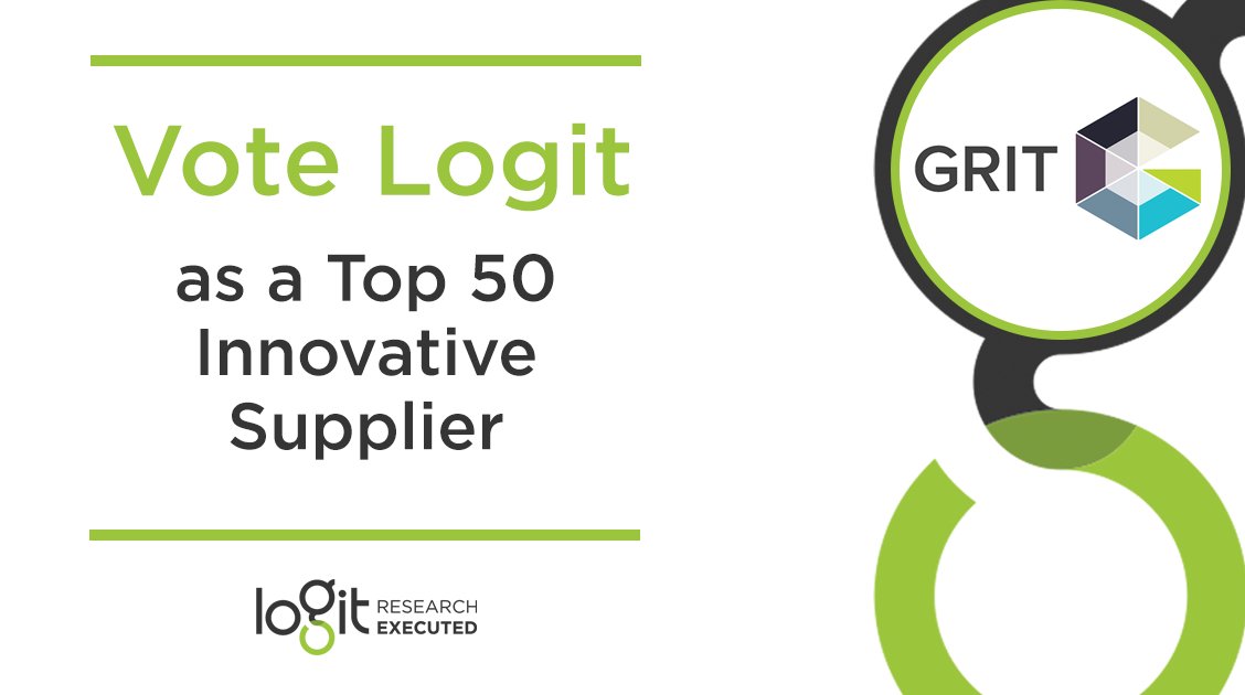 The 2022 GRIT survey is live, and we need your help shaping the future of innovation in MR.

As one of <a href="/Greenbook/">Greenbook</a>’s Most Innovative Suppliers two years running, Logit has been instrumental in transforming the insights industry. 

Take the survey here: bit.ly/3KkAU9i