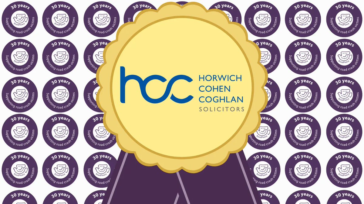 <a href="/HCCSolicitors/">HCC Solicitors</a> announced as the fifth Gold Sponsor for RoadPeace’s #AndyCoxChallenge 2022.

Read the full press release here: buff.ly/39rmR4R

#HowFarWillYouGo #TalkAboutRoadDeath