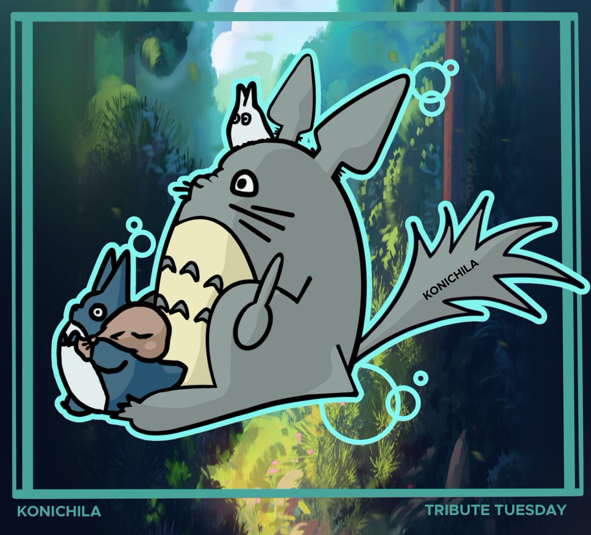 TRIBUTE TUESDAY🔥. 
A tribute to <a href="/hayaomiyazaki/">hayaomiyazaki</a> <a href="/GhibliUSA/">Studio Ghibli</a> <a href="/JP_GHIBLI/">スタジオジブリ Studio Ghibli Fan Account</a>
Studio Ghibli Inc. is a Japanese animation film studio headquartered in Koganei, Tokyo. 
.
@_konichila_ #totoro #studioghibli #studioghibliart #hayaomiyazaki #hayaomiyazakifilm