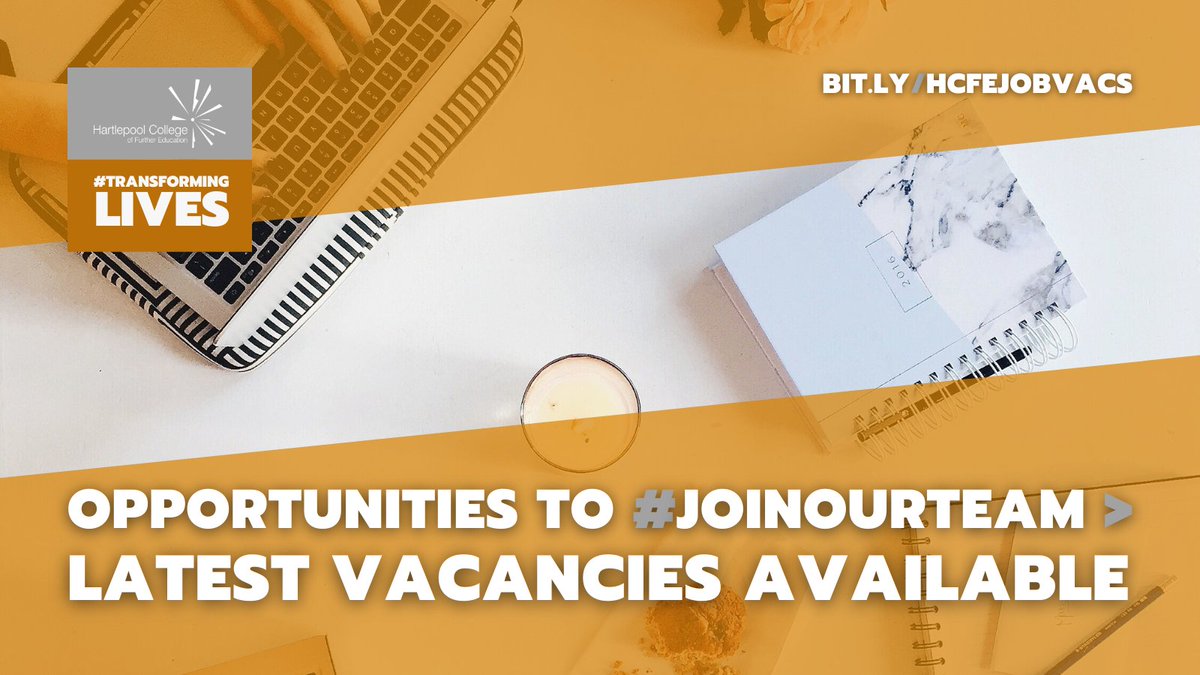 Great opportunities to #JoinOurTeam:

Cleaner - bit.ly/3vImCKk
Electrical Lecturer - bit.ly/JobDex2
Electrical Technician - bit.ly/3MHml1f

More information - bit.ly/hcfejobvacs

#TransformingLives #HCFEJobVacs #JobVacancies