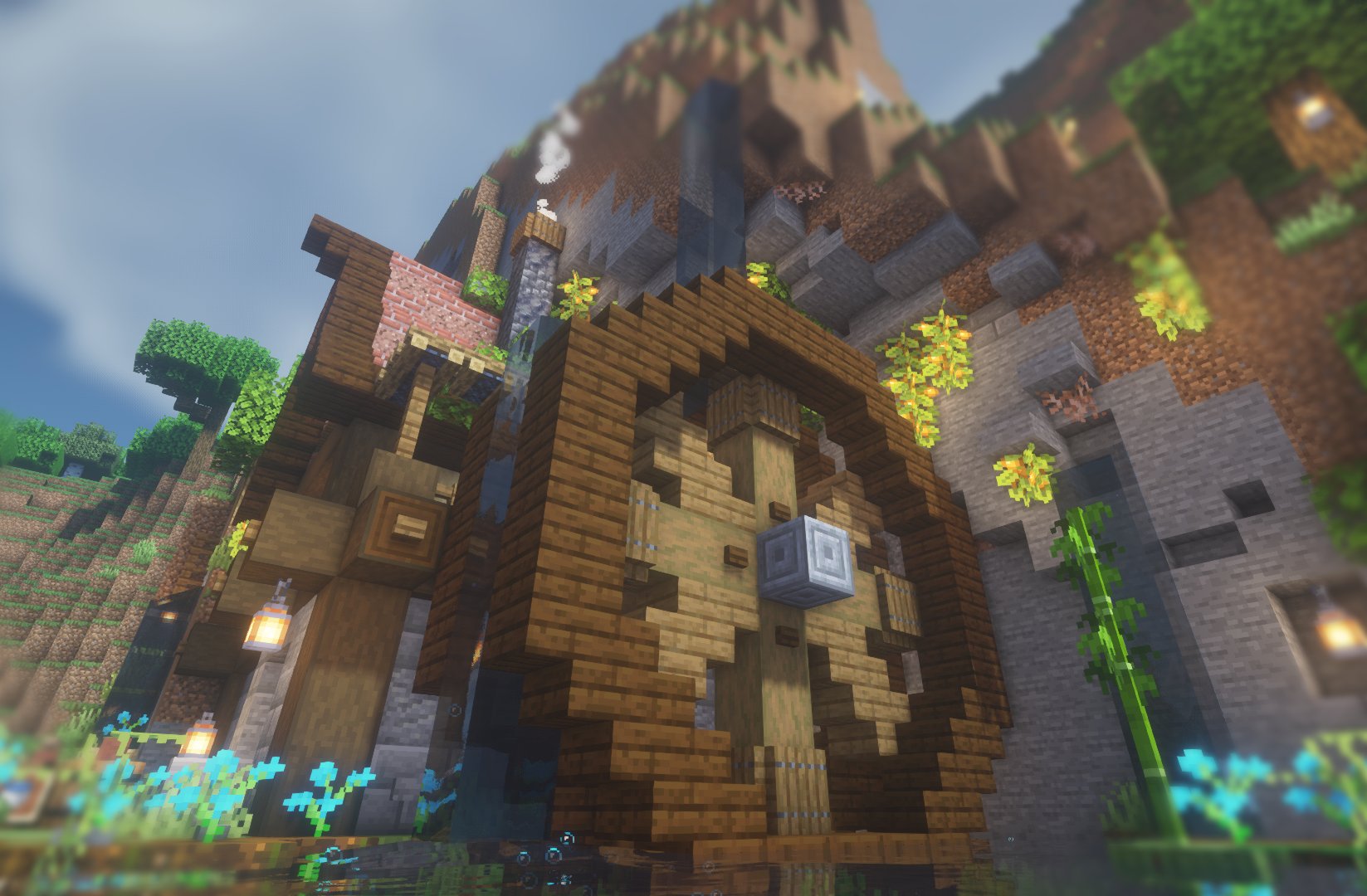 تويتر 宝条みちる Minecraft على تويتر Rt Hareno Ayame87 はじめての 水車小屋つくってみた T Co Zhkd4tuz3e マイクラ マインクラフト Minecraft Minecraftbuilds マイクラjava版 サバイバル建築クラブ Minecraf