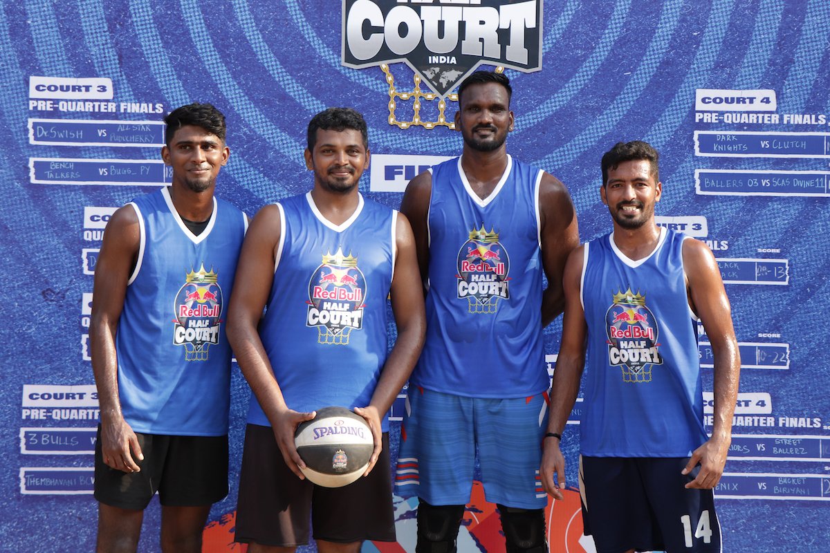 The winners of #RedBullHalfCourt 2022 Chennai Qualifiers - Team Phoenix (MEN)

See you all in Chandigarh for the RBHC National Finals as the winners will represent India 🇮🇳 at the World Finals in Egypt 🇪🇬 in September 2022!

#3x3 #3BL #GrindSeason #MeVsMe #IndiaBasketball