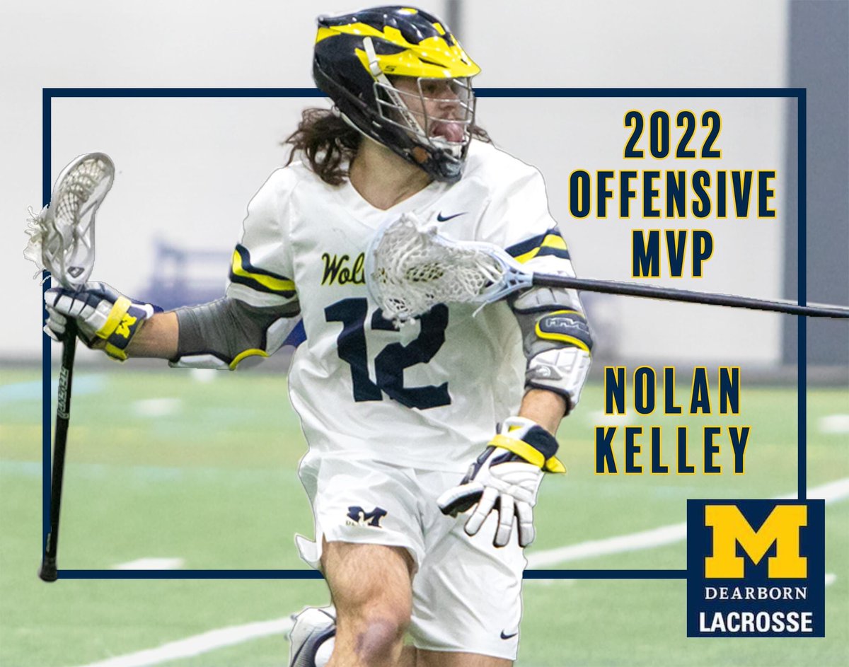 UMDearbornMLAX's tweet photo. Congratulations to all of our 2022 Team Award recipients!!

🏆 Offensive MVP ~ @Nolanpolie 
🏆 Defensive MVP ~ @crackin_cody9 
🏆 Most Improved ~ @Jakemcdolee 
🏆 Newcomer Of The Year ~ Brodie Mahmud https://t.co/IcvKepXH9c