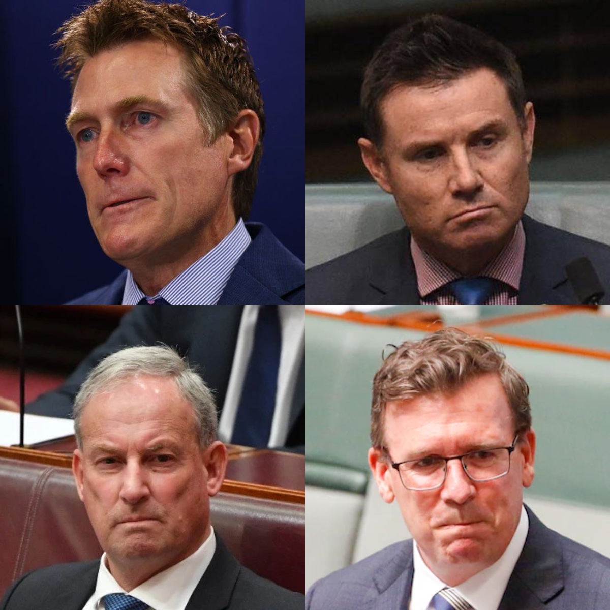 Scott Morrison didn't fire any of these men. Not one.

They're all currently being paid more than $200k while Scott keeps them locked away, hidden from public view, in some sort of witness protection program.