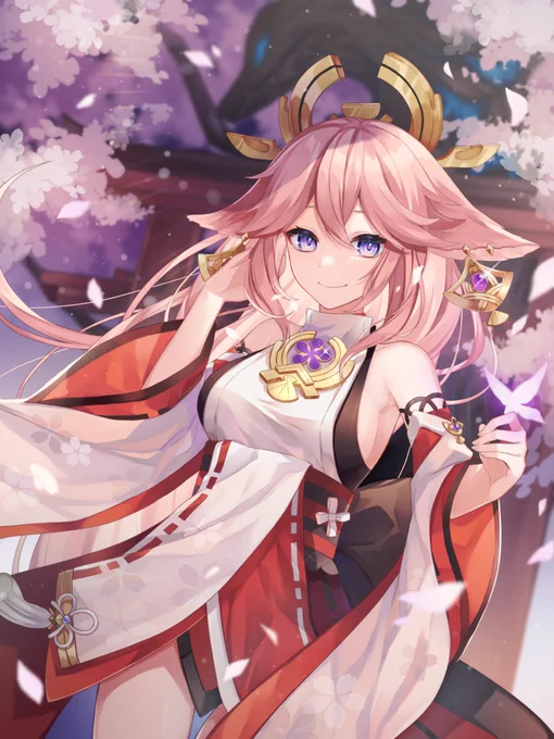 #GWはフォロワーさんが増えるらしい 
最近は原神多めに描いてます! 