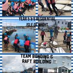 A great first day on the glorious Isle of Wight with @uksasailing - Yr 5 &amp;6 are on their residential trip! After arriving we got stuck in with raft building  &amp; some evening team games! Today it’s paddleboarding &amp; kayaking #tiredchildren #teamwork #schoolresidential #funfunfun 