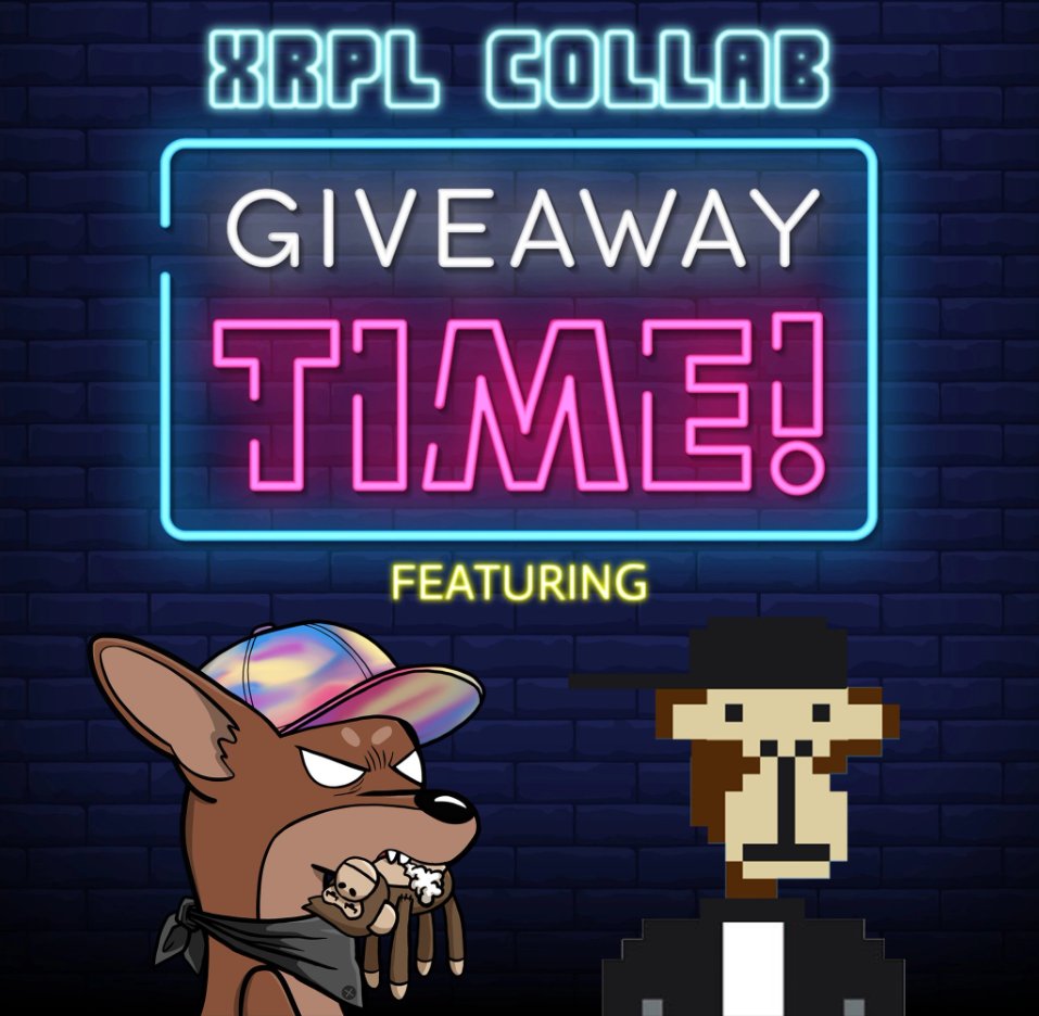 ⚡️ ApesPunk - XRPL ⚡️ (@apespunk) on Twitter photo 🥳COLLAB GIVEAWAY🥳
🔥8 winners
🦍1 #apespunk token (4winners)
🐒4x0.05 #CHIWEENIE token (4winners)
YOU MUST:
✅Follow
<a href="/ApesPunk/">⚡️ ApesPunk - XRPL ⚡️</a>
&
@ChiweenieGang
✅Tag 5 friends
✅Like and Retweet
📢Ends 72hrs 🥳COLLAB GIVEAWAY🥳
🔥8 winners
🦍1 #apespunk token (4winners)
🐒4x0.05 #CHIWEENIE token (4winners)
YOU MUST:
✅Follow
<a href="/ApesPunk/">⚡️ ApesPunk - XRPL ⚡️</a>
&
@ChiweenieGang
✅Tag 5 friends
✅Like and Retweet
📢Ends 72hrs