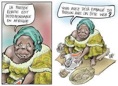 danielfirstpoem's tweet photo. La #presse_écrite est indispensable en #Afrique.
Avez-vous déjà emballé un poisson avec un #site_web ?
Quel humour ! Quel tristesse !
@freepressunltd https://t.co/iteQoUCI70