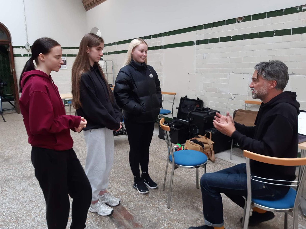 LIPASixthFormCo's tweet photo. Our Year 2 Dancers are in Manchester today on a professional film project with River Rea Films, and the Manchester Camerata. They're currently in make-up getting ready to perform!

#Dance #LSFCDance #LIPASixthFormCollege #LSFC https://t.co/Uj4m1Ea5xH