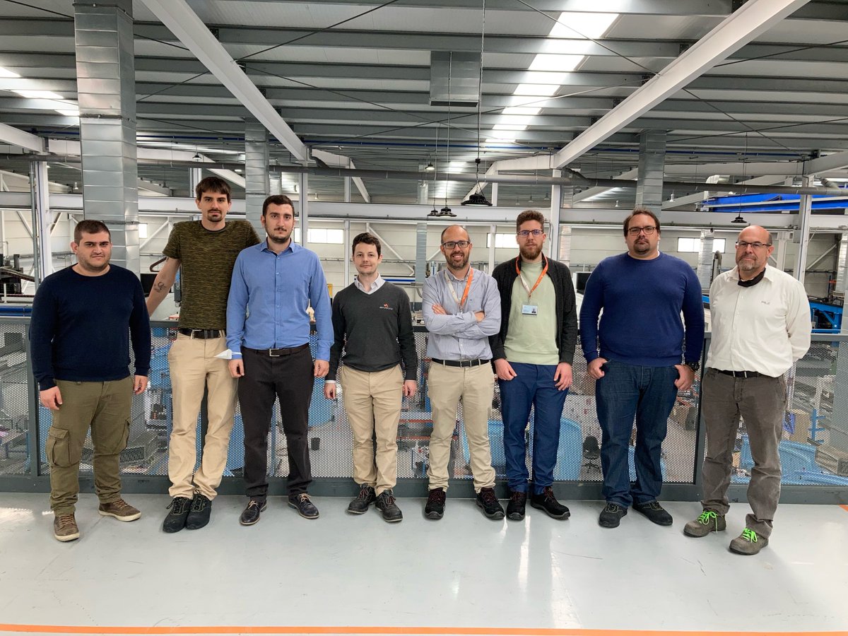 ODIN (@odin_euproject) on Twitter photo Our partners from <a href="/LMSUPATRAS/">Laboratory for Manufacturing Systems & Automation</a>, <a href="/tecnalia/">TECNALIA</a>, <a href="/PilzSafety/">Pilz</a> and <a href="/roboceptionGmbH/">Roboception</a> visited the #Aerotecnic facilities in Spain to review the ODIN aeronautics pilot case and discuss on the next steps.
More about ODIN and our work👉odin-h2020.eu
#robotics #aeronautics #H2020 Our partners from <a href="/LMSUPATRAS/">Laboratory for Manufacturing Systems & Automation</a>, <a href="/tecnalia/">TECNALIA</a>, <a href="/PilzSafety/">Pilz</a> and <a href="/roboceptionGmbH/">Roboception</a> visited the #Aerotecnic facilities in Spain to review the ODIN aeronautics pilot case and discuss on the next steps.
More about ODIN and our work👉odin-h2020.eu
#robotics #aeronautics #H2020