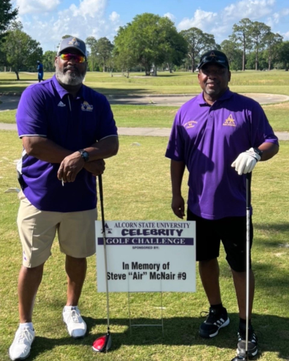 coachfolk26's tweet photo. I had a great time this weekend at the Alcorn State University Celebrity Golf Challenge. It was good seeing Torrance Small, Fred McNair, Comedian JJ Williamson, and many more. @coachfolk26 @AClubAlcorn @BRAVESSPORTS @AlcornStateFB https://t.co/LLz8sItq8S