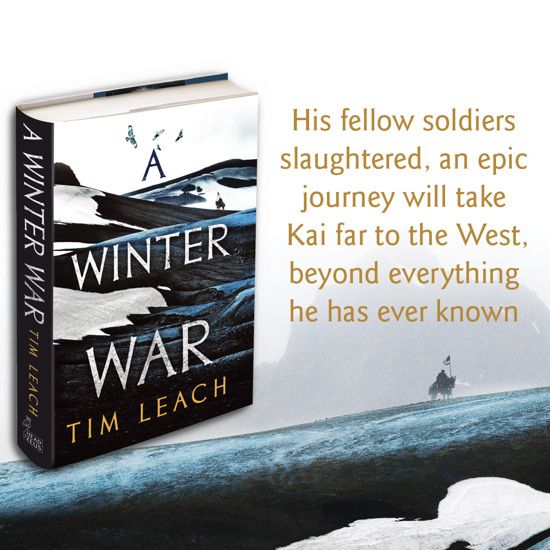 AriesFiction's tweet photo. With his fellow soldiers slaughtered, an epic journey will take Kai far to the West, beyond everything he has ever known.
#AWinterWar by @TimLeachWriter is out in paperback May 12th
The start to a brand new trilogy: https://t.co/DafTRuGZmn https://t.co/wQ5gLUWtWM