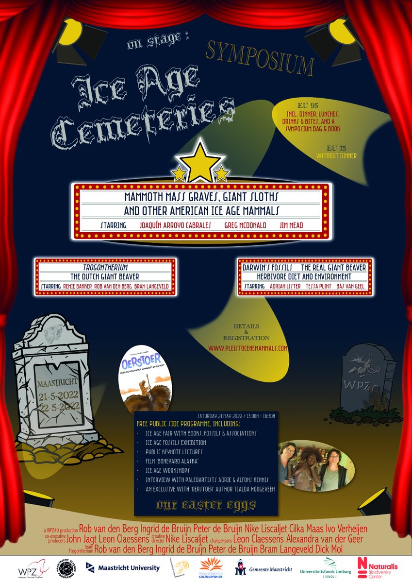Zaterdag 21 mei presenteren Amerikaanse, Mexicaanse en Nederlandse paleontologen ijstijdmassagraven vol prehistorische reuzen op ons #symposium! @MaastrichtU <a href="/uitMaastricht/">Gemeente Maastricht</a> #mammoth #iceage #mexico #iceagemexico #america #usa #mammothsite #iceageamerica #paleontology #Maastricht