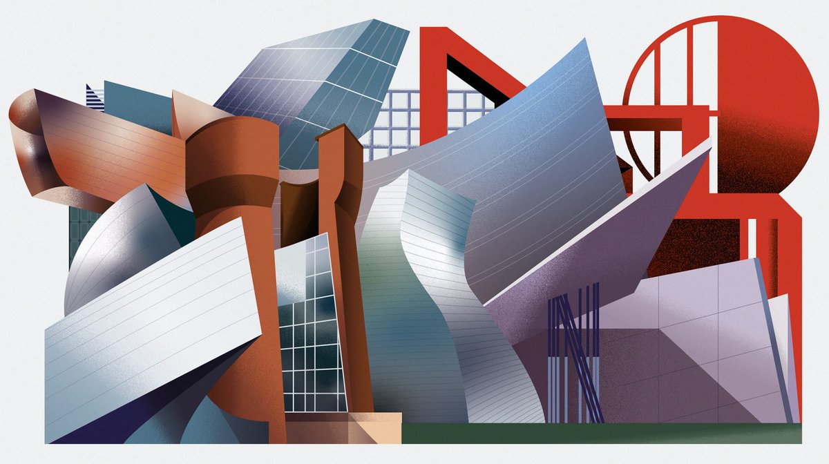 Deconstructivist architecture! Over the next month we'll be revisiting deconstructivism on @Dezeen!  Read this intro by <a href="/owen_hopkins/">Owen Hopkins</a> NOW:  dezeen.com/2022/05/03/dec…