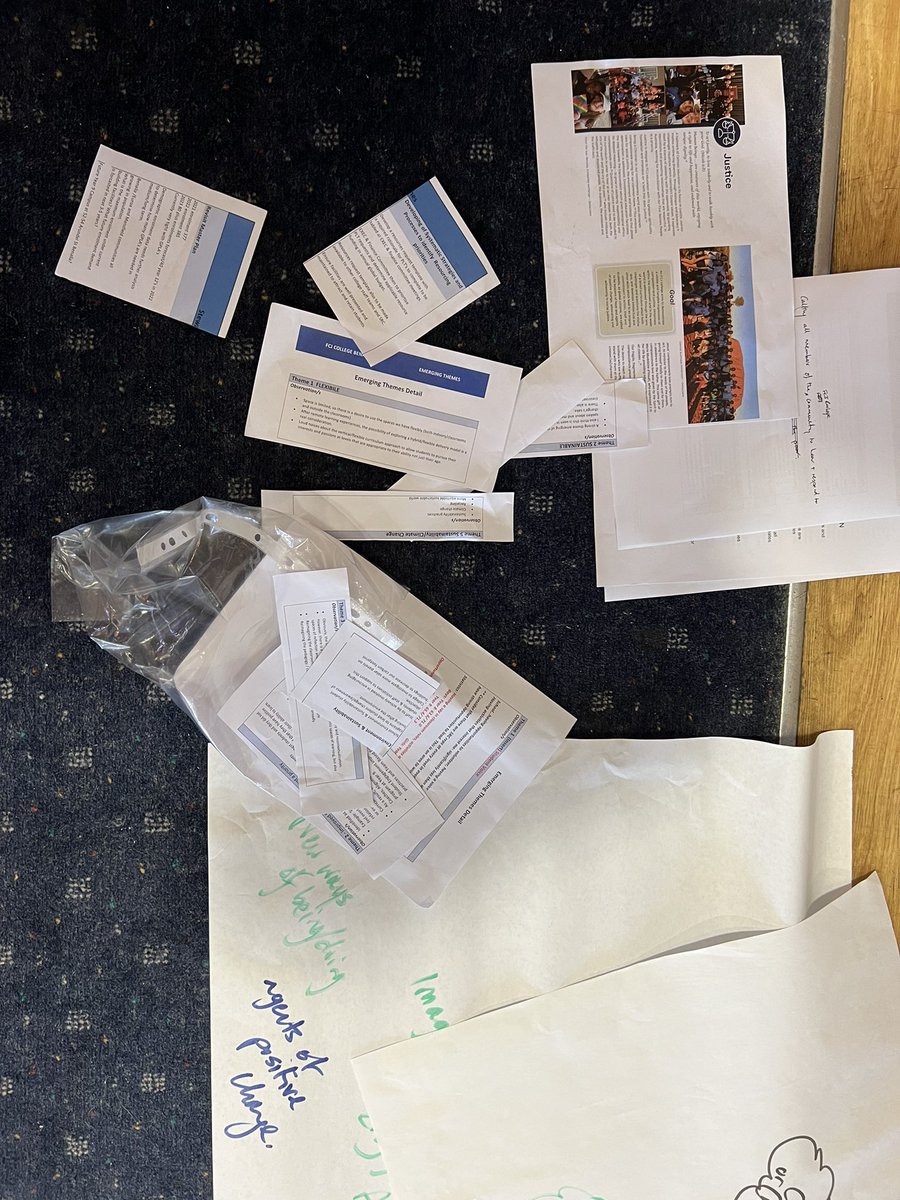 The remnants of a great day #strategicplanning <a href="/FCJCollege/">FCJ College Benalla</a> @JosephMount5