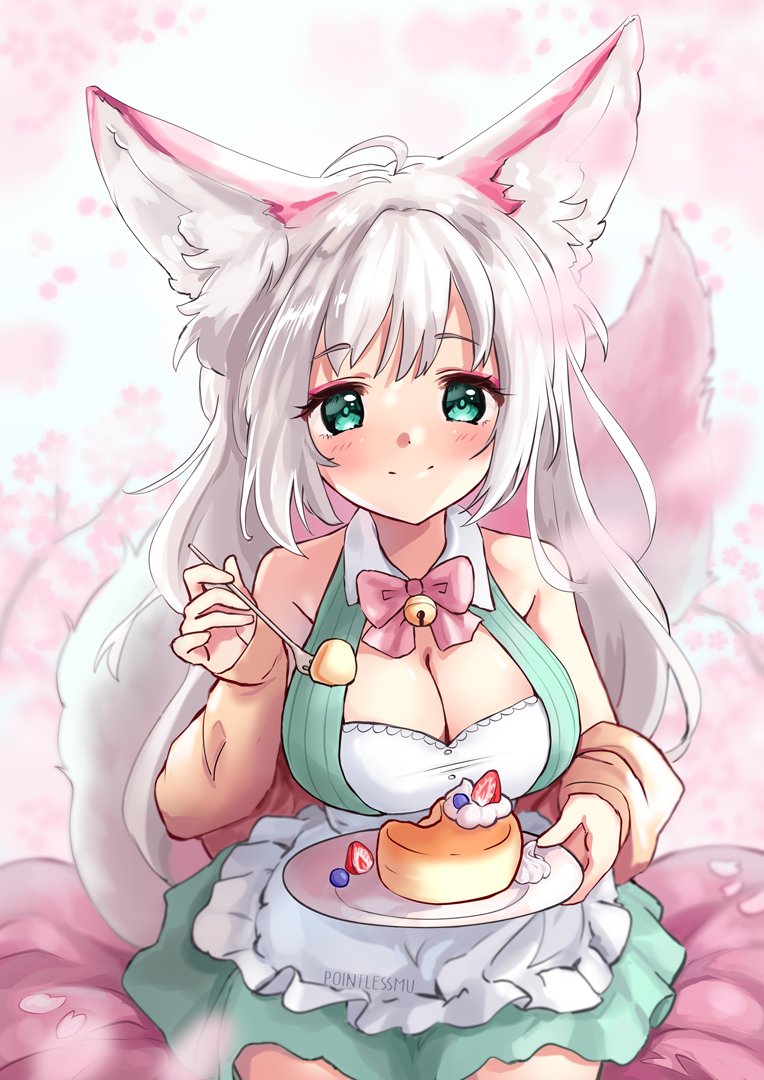 Sakura season Muvu
Would you let her feed you the cheesecake? (〃ﾉωﾉ)
#VTuber