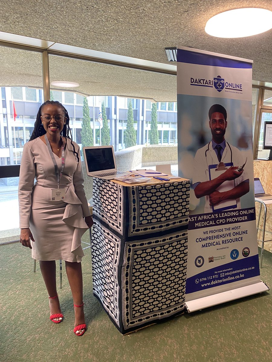 Kuddos to @DaktariOnline and the whole team of the Africa #YoungInnovators4Health Award representing the continent’s finest health innovations at the @Genevaforum! #GHF2022 