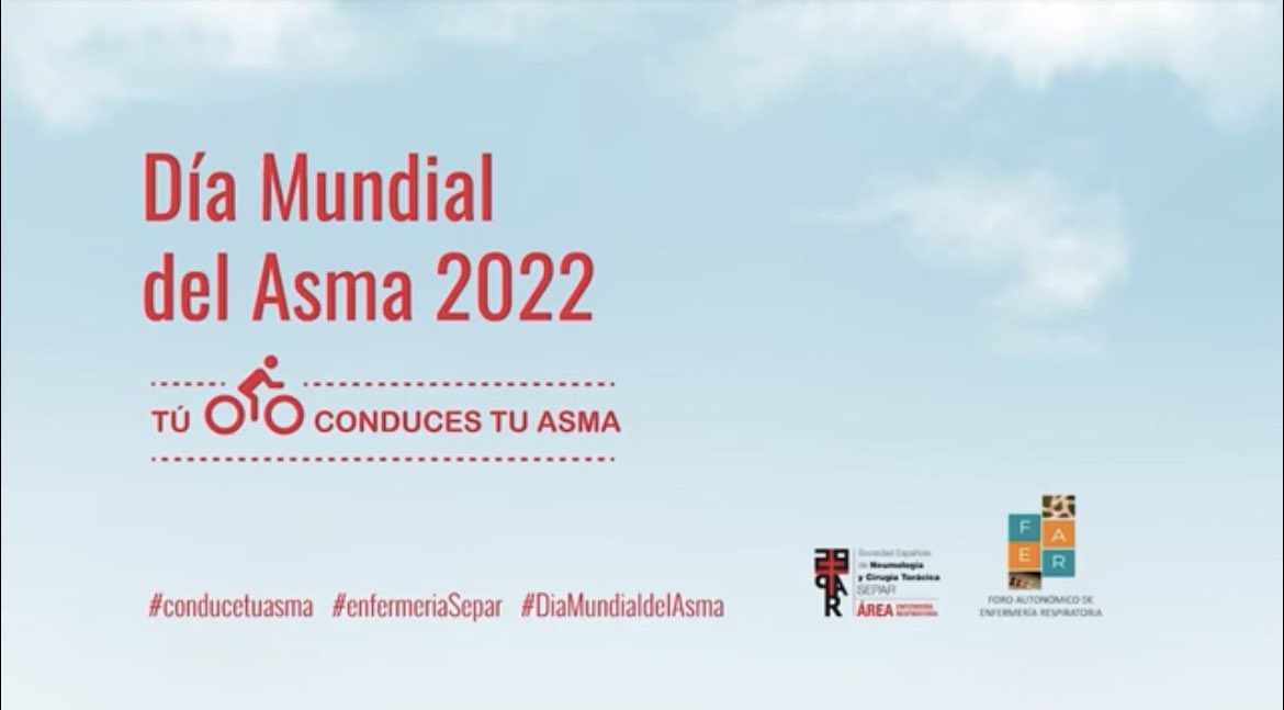 Hoy #DiamundialdelAsma y #FAER foro autonómico de #enfermeriarespiratoria lanzan la campaña #conducetuasma. Con el propósito de divulgar esta patología tan prevalente en nuestro entorno pero tan infratratada. El paciente en el centro, como aliado <a href="/EnfermeriaSepar/">Enfermería SEPAR</a>  <a href="/nuria_santonja/">Nuria Santonja</a>