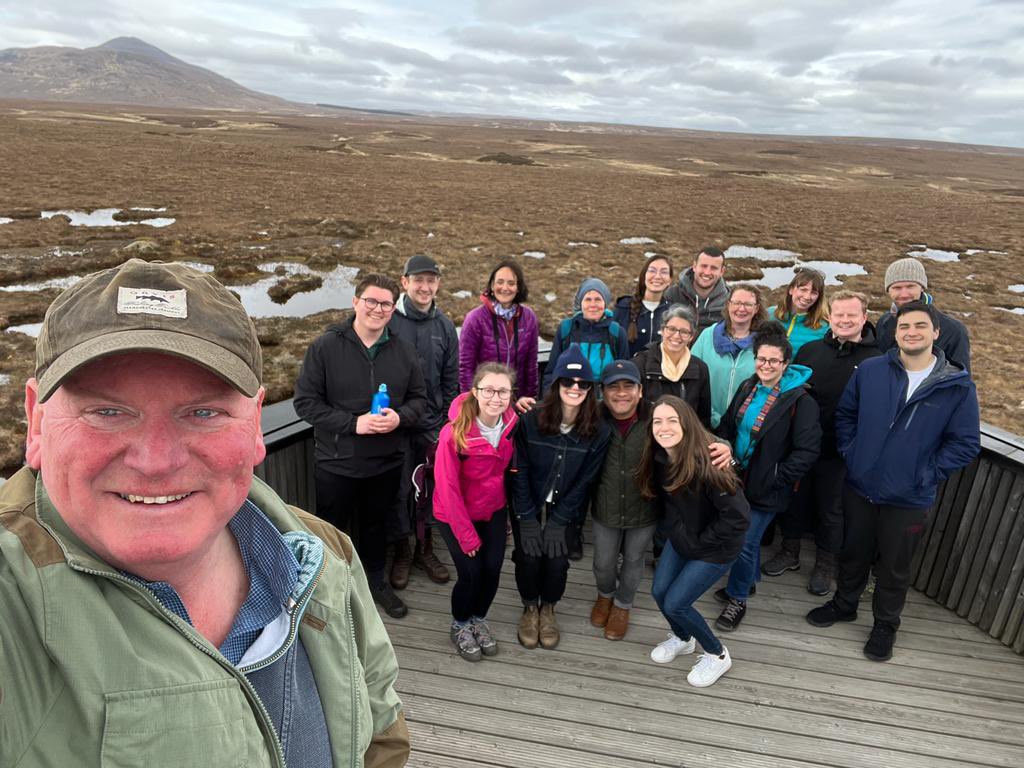 Fantastic visit to #flowcountry with the <a href="/HydroScholars/">Hydro Nation Scholars Programme</a> where we learned about the importance of #peatland restoration for biodiversity and climate mitigation