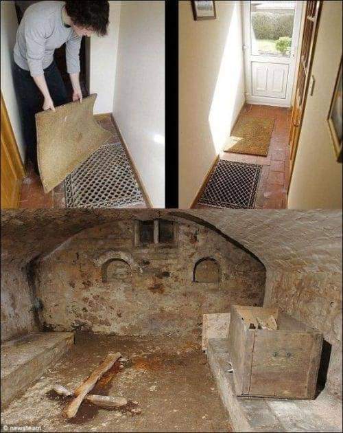 Dr. M.F. Khan on X: "In 2010, A family discovered a hidden ancient chapel  under their house in Shropshire, England. https://t.co/TTzm3FgjbN  https://t.co/MGm5Wmngj0" / X