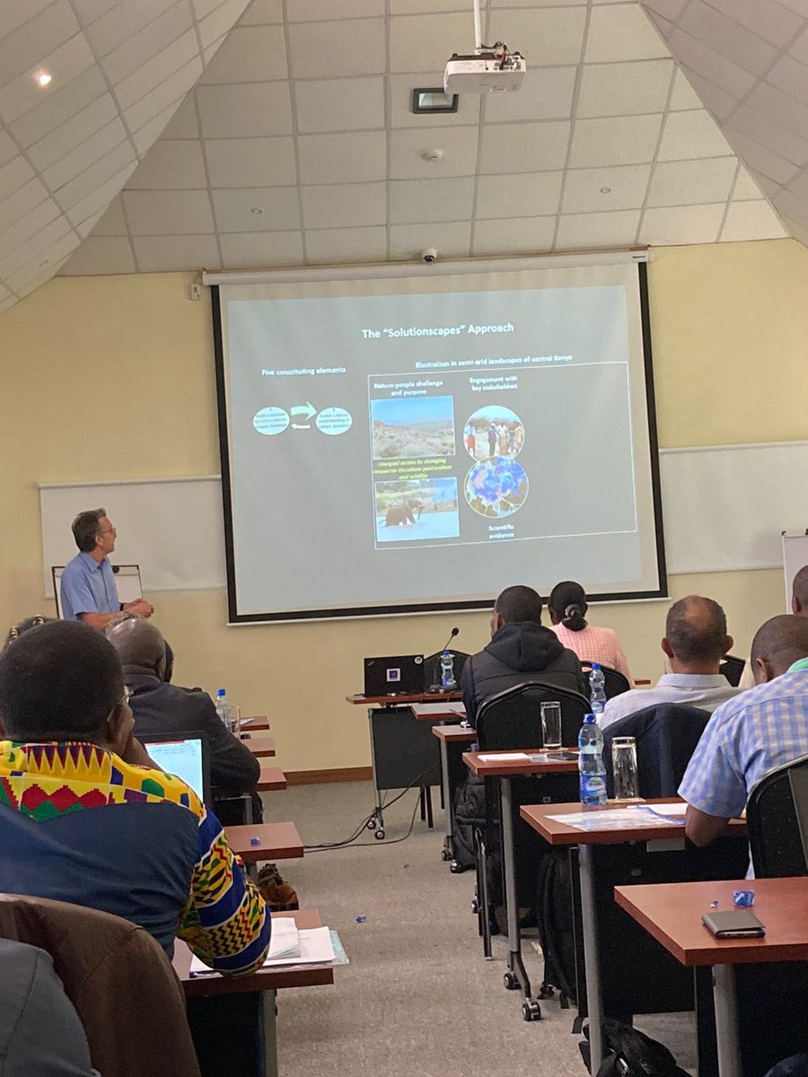 A pleasure to present results from 6-years of <a href="/R4Telecoupling/">R4D Telecoupling</a> @CDEunibe with @PeterMesserli <a href="/Wyss_for_Nature/">Wyss Academy for Nature</a> to a diverse audience of practitioners, gov reps, and researchers at the final r4d synthesis workshop in #Kenya. Thanks to funding from <a href="/r4d_programme/">(SO)r4d programme</a>!
