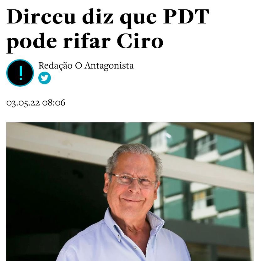 Tweets with replies by Ciro Gomes (@cirogomes) / Twitter