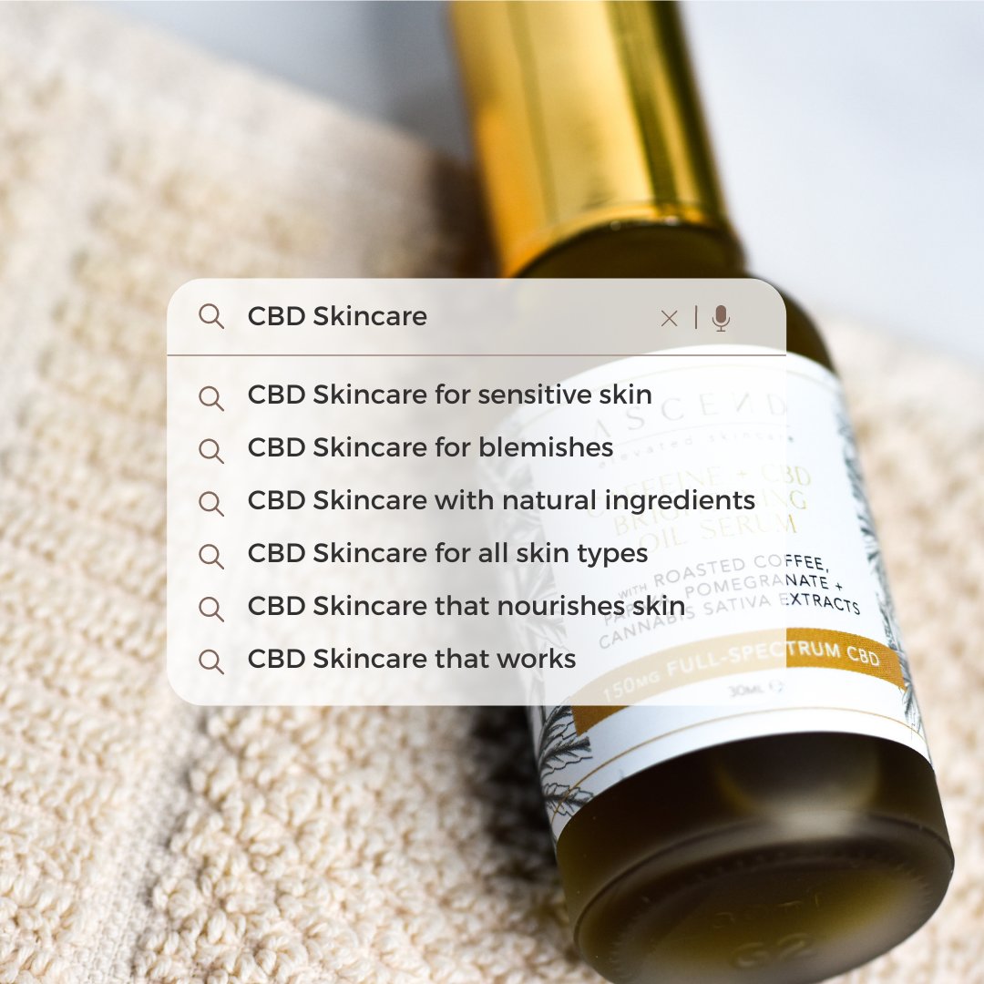 The search for the right CBD skincare ends with Ascend. ✨

Expert formulators who value natural, botanical solutions to popular skincare ingredients have made our three CBD Serums with absolute care and knowledge.

#ascend #skincare #cbdcosmetics #cbdserum #cbd