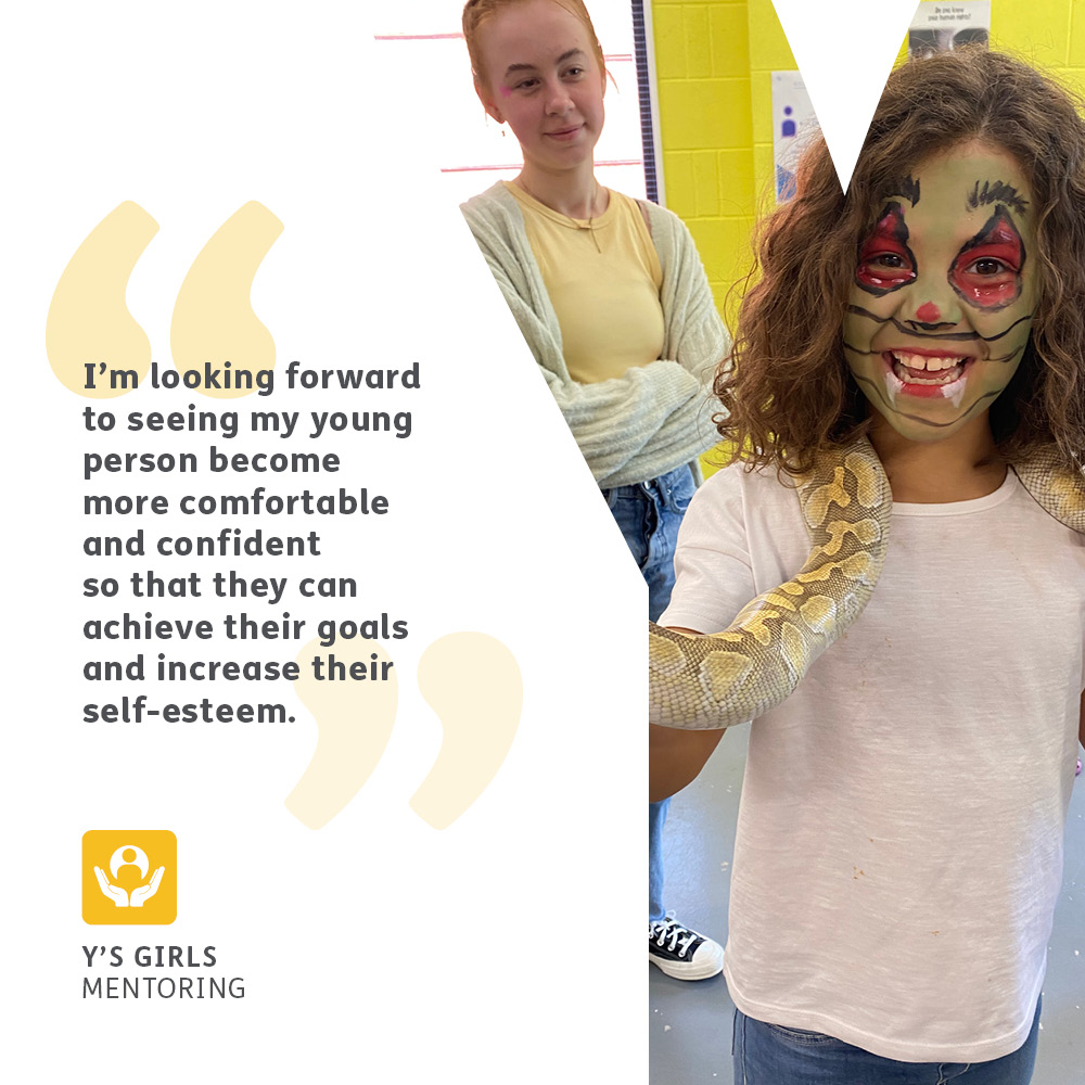 YMCAEng_Wales's tweet photo. YMCA is looking for friendly, dynamic, and compassionate women from all backgrounds to become Y's Girls mentors. 

You will provide young girls with a friendly ear, support and guidance to empower young girls to lead fulfilling lives. 

Discover Y's Girls: https://t.co/ODM7CPlElY https://t.co/gII8qjlHlf